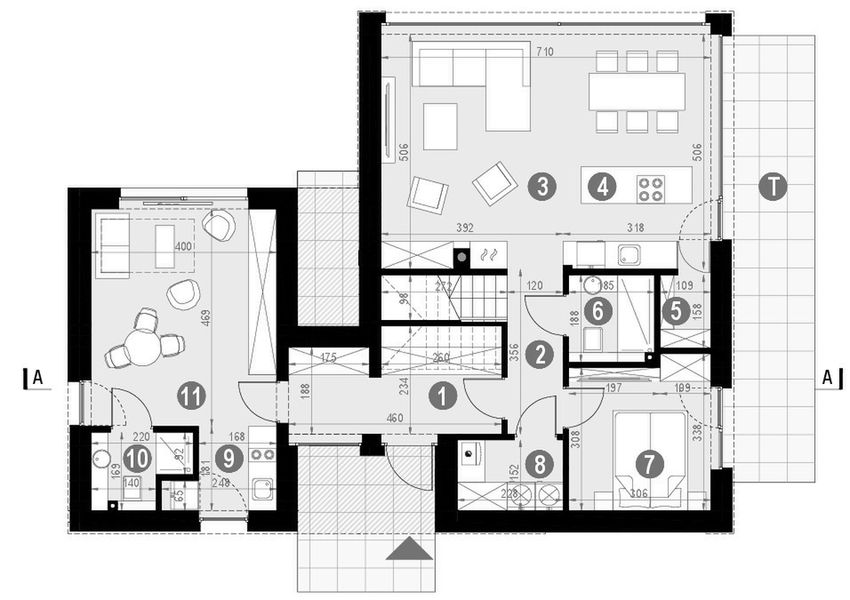 Parter projektu HomeKoncept 100 wariant 02