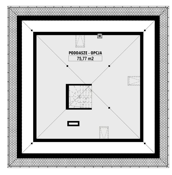 Poddasze projektu E-266a