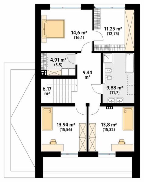 Poddasze projektu Marcepan