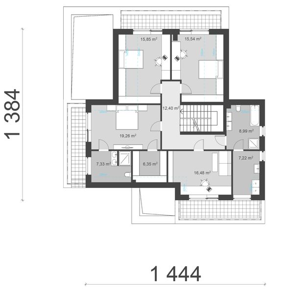 Poddasze projektu uA60v1