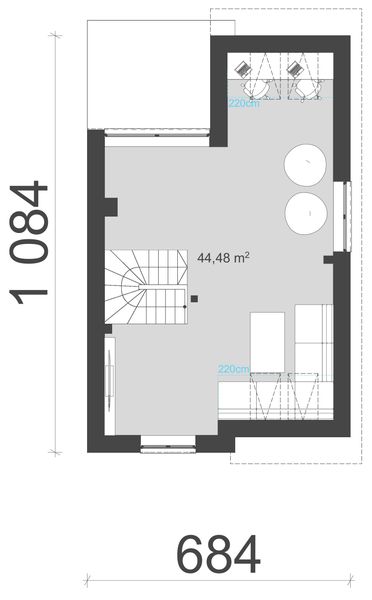 Poddasze projektu uA178v1