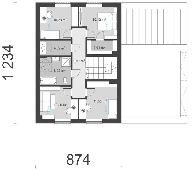 Poddasze projektu uA278