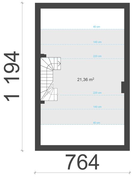 Poddasze projektu uA109