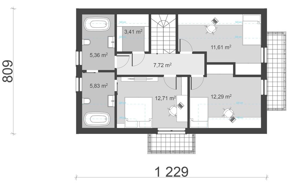 Poddasze projektu uA293