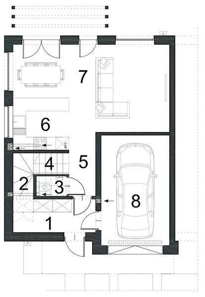 Parter projektu EG-88 segment skrajny