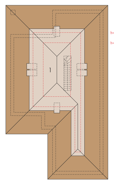 Poddasze projektu Alison IV G2 energo plus