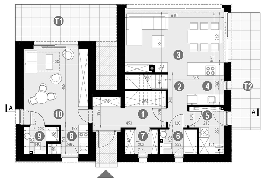Parter projektu HomeKoncept 101 wariant 02