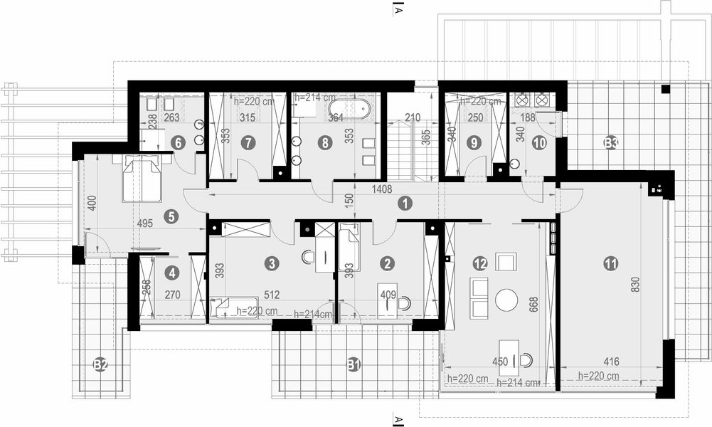Poddasze projektu NewHouse 721