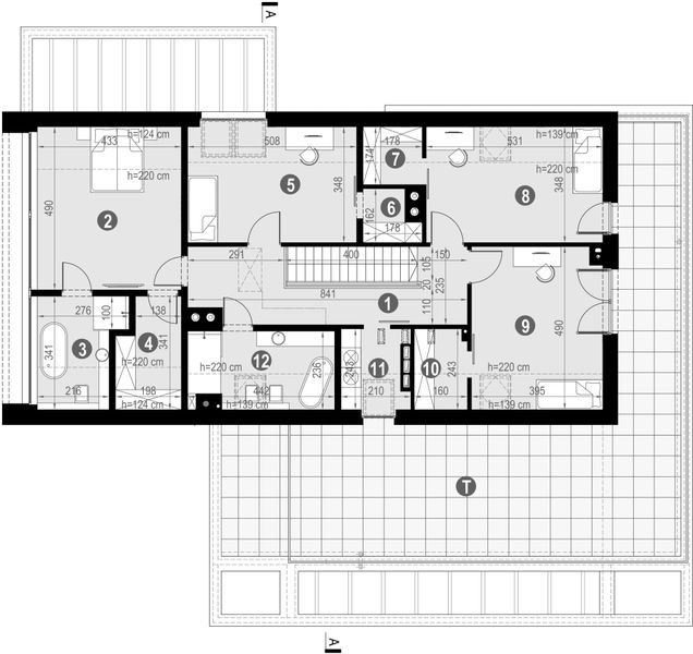 Poddasze projektu NewHouse 706