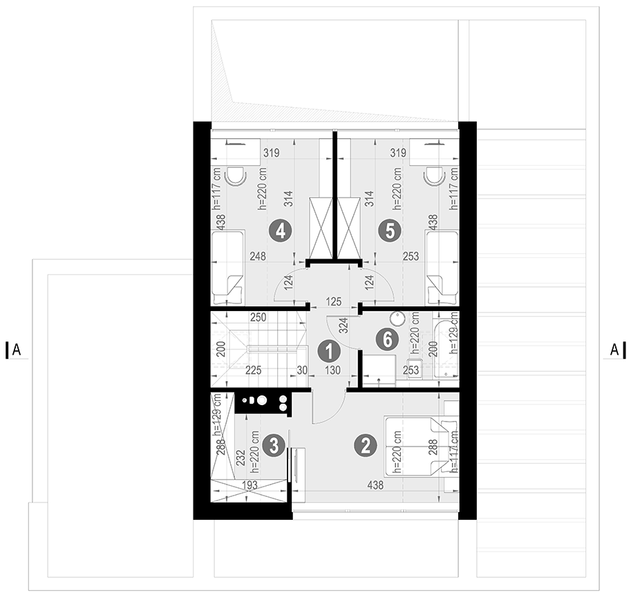 Poddasze projektu NewHouse 752 G1