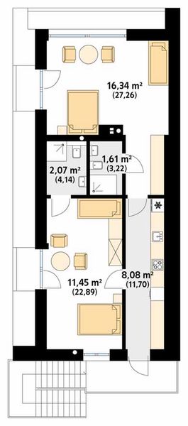 Poddasze projektu Agrest
