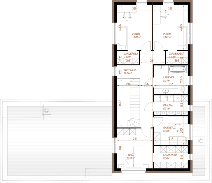 Poddasze projektu House x28
