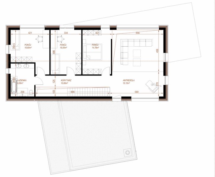 Poddasze projektu House x18