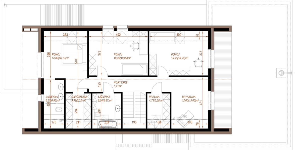 Poddasze projektu House x25
