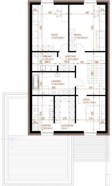 Poddasze projektu House x23