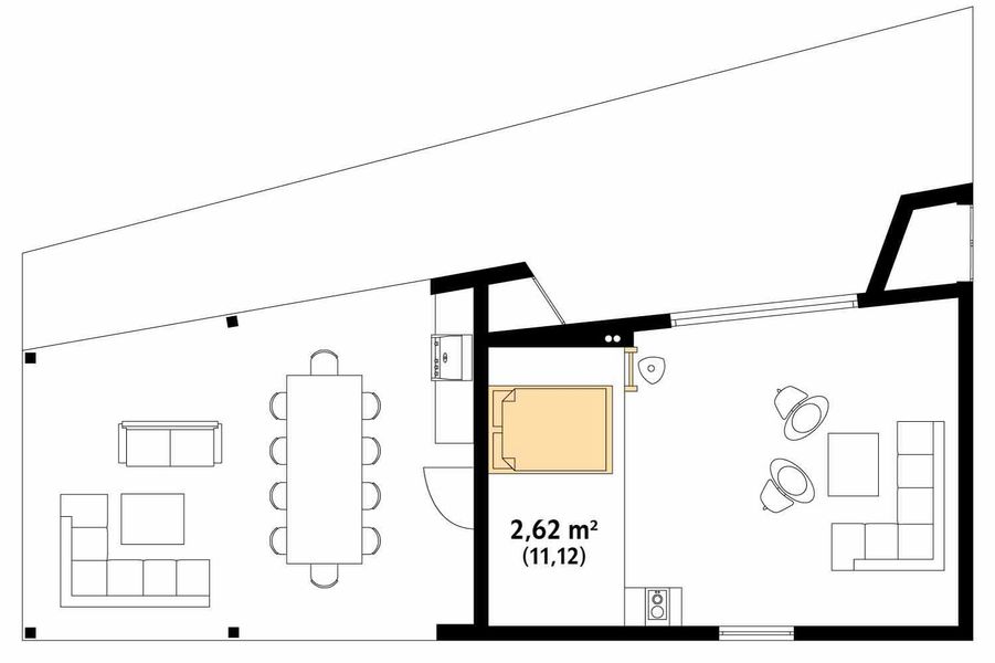 Poddasze projektu Jaskier dr-S