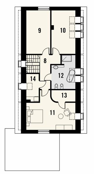 Poddasze projektu Asymetria 2