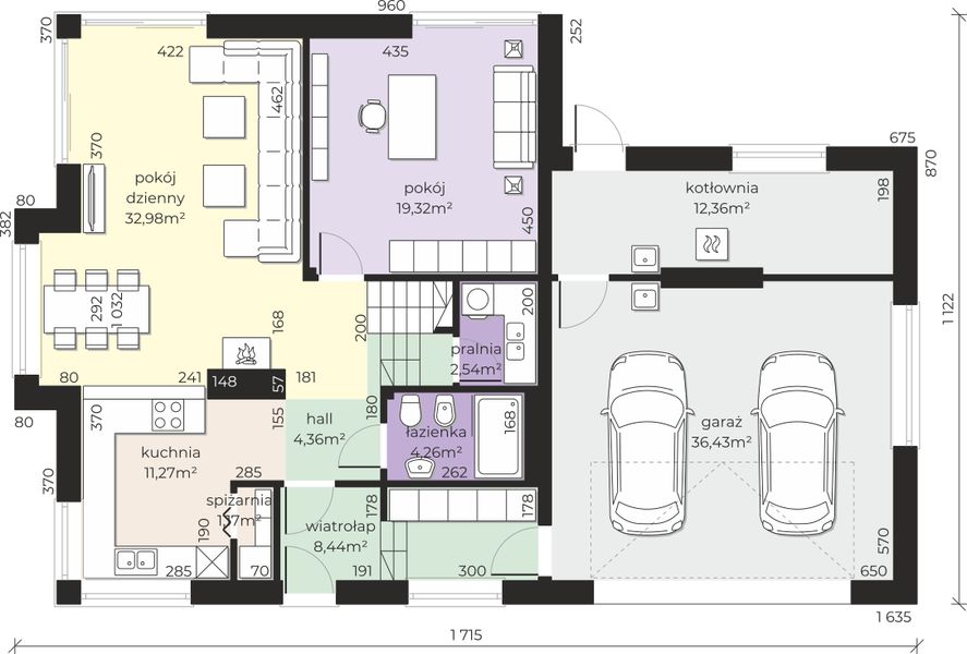 Parter projektu Dom przy Cyprysowej 67