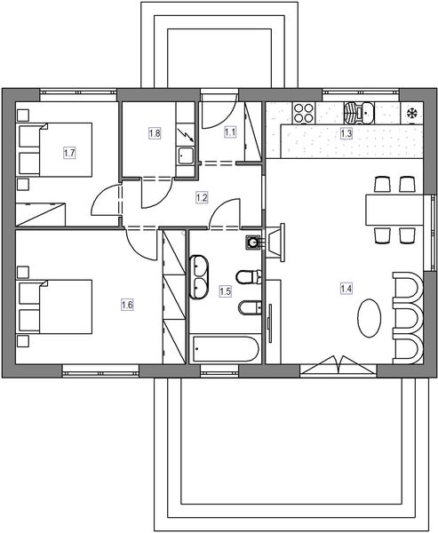 Parter projektu Domek Miodowy-M (003 ES-M)