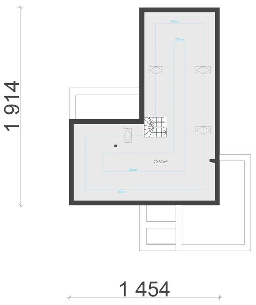 Poddasze projektu uA251