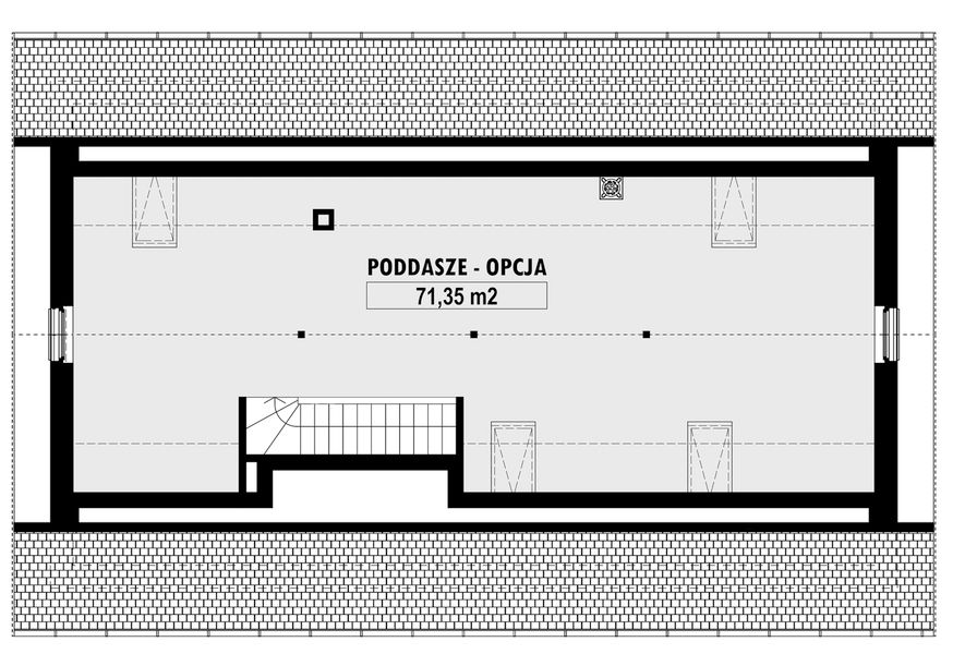 Poddasze projektu E-282