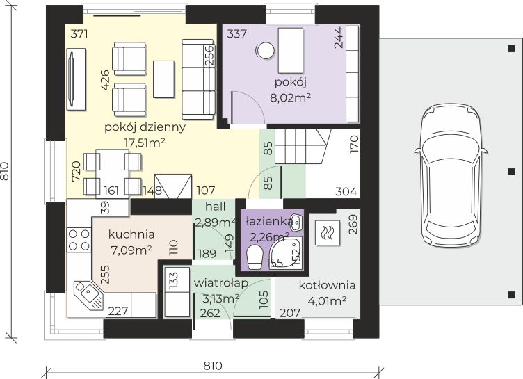 Parter projektu Dom przy Wiosennej 23