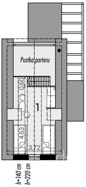 Poddasze projektu D21-23A