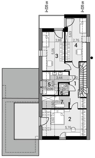 Poddasze projektu D21-4 G1