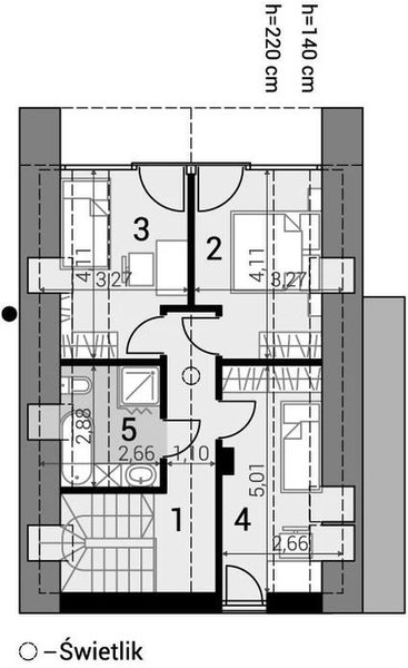 Poddasze projektu D21-1D