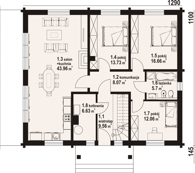 Parter projektu Andrzejów b1 dw
