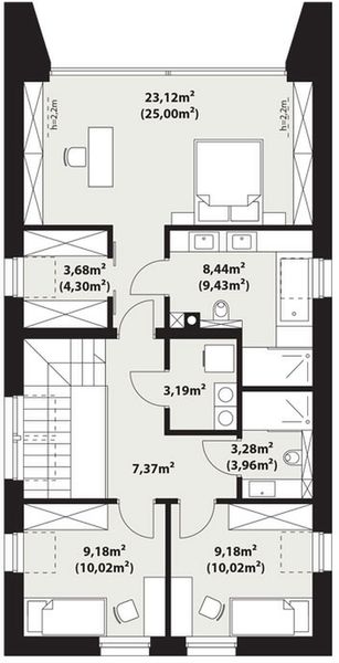 Poddasze projektu Averon