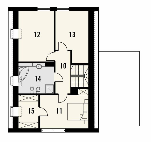 Poddasze projektu Studio 32