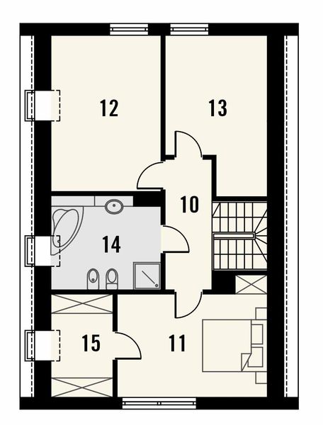 Poddasze projektu Studio 33