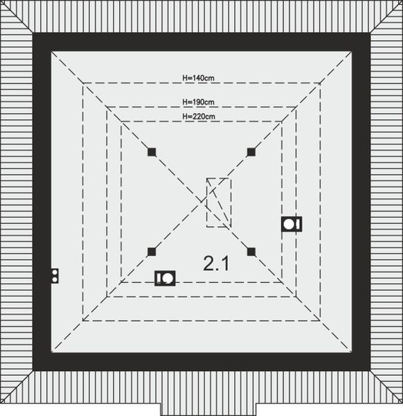 Poddasze projektu Tomik