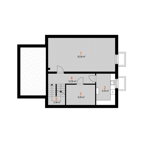 Piwnica projektu Celina OZE (1312)