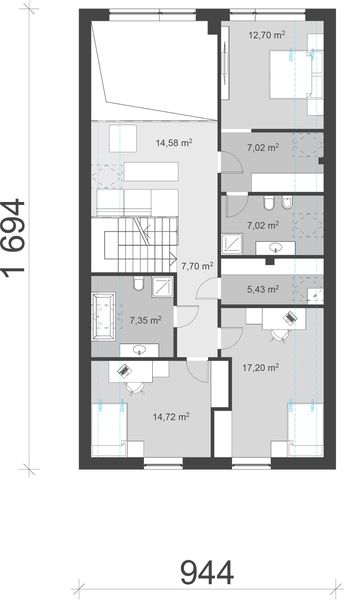 Poddasze projektu uA27v2