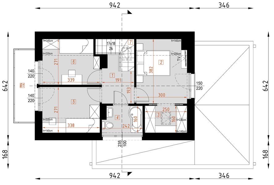 Poddasze projektu D303