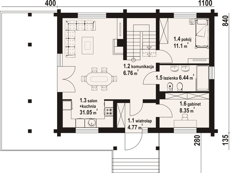 Parter projektu Milicz 49 dw PC