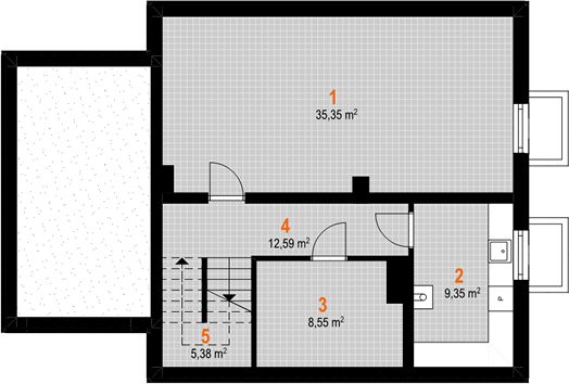 Piwnica projektu Celina (1801)