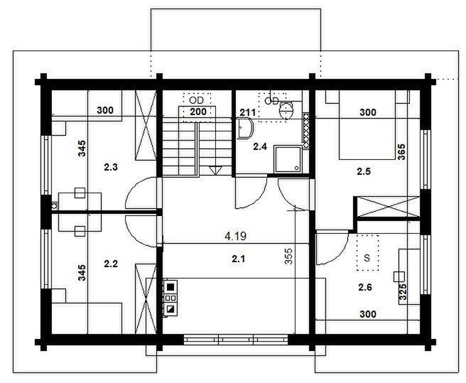 Poddasze projektu Natura 3