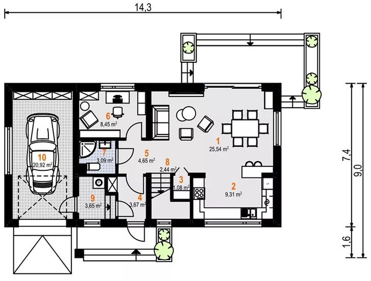 Parter projektu Dingo Beta (1823)