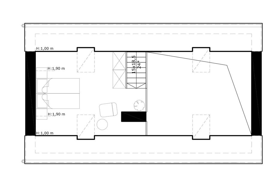 Poddasze projektu Kantry