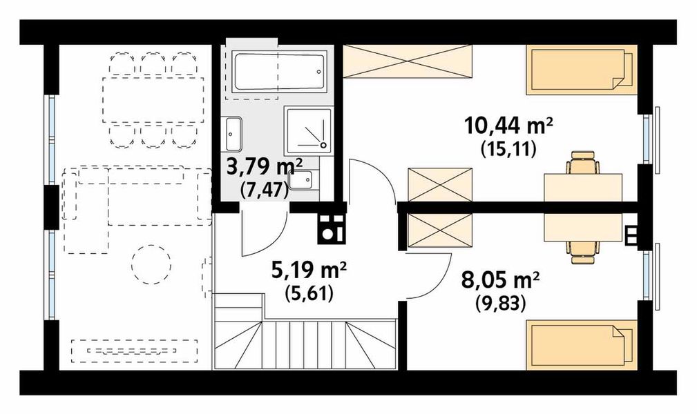 Poddasze projektu Lisek dr-T
