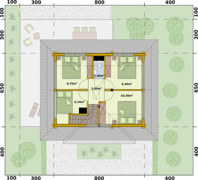 Poddasze projektu L-311