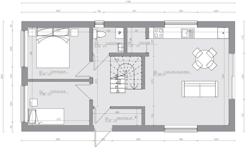 Parter projektu Dom szkieletowy Family Smart 70