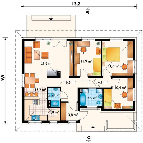Parter projektu Kruszyna (1765)
