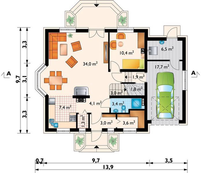 Parter projektu Helena (1772)