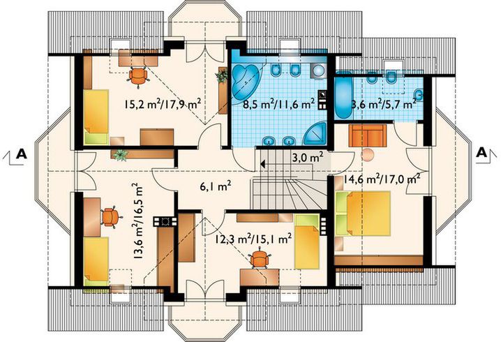 Poddasze projektu Helena (1772)