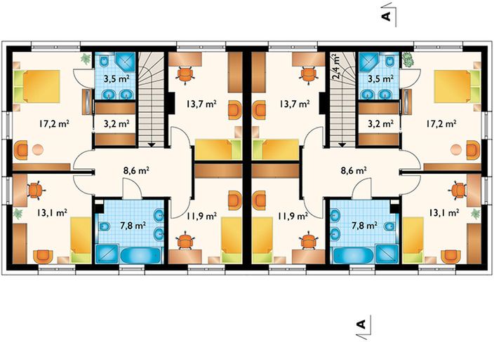 Piętro 1 projektu Emma Max Duolit (1797)