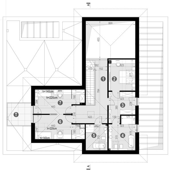 Poddasze projektu HomeKoncept 98